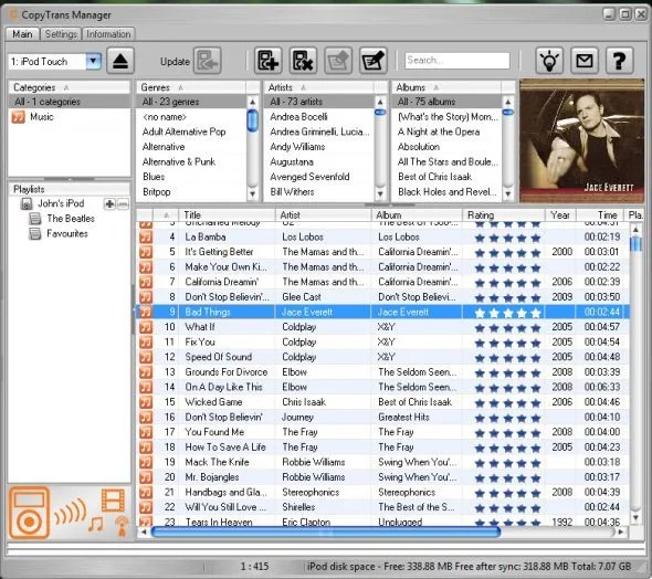 CopyTrans Manager 1.028 Download Télécharge Autres logiciels multimédia